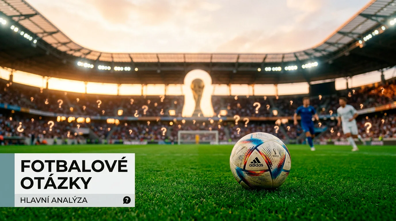 Často kladené otázky o mistrovství světa ve fotbale 2026 s ikonou otazníku