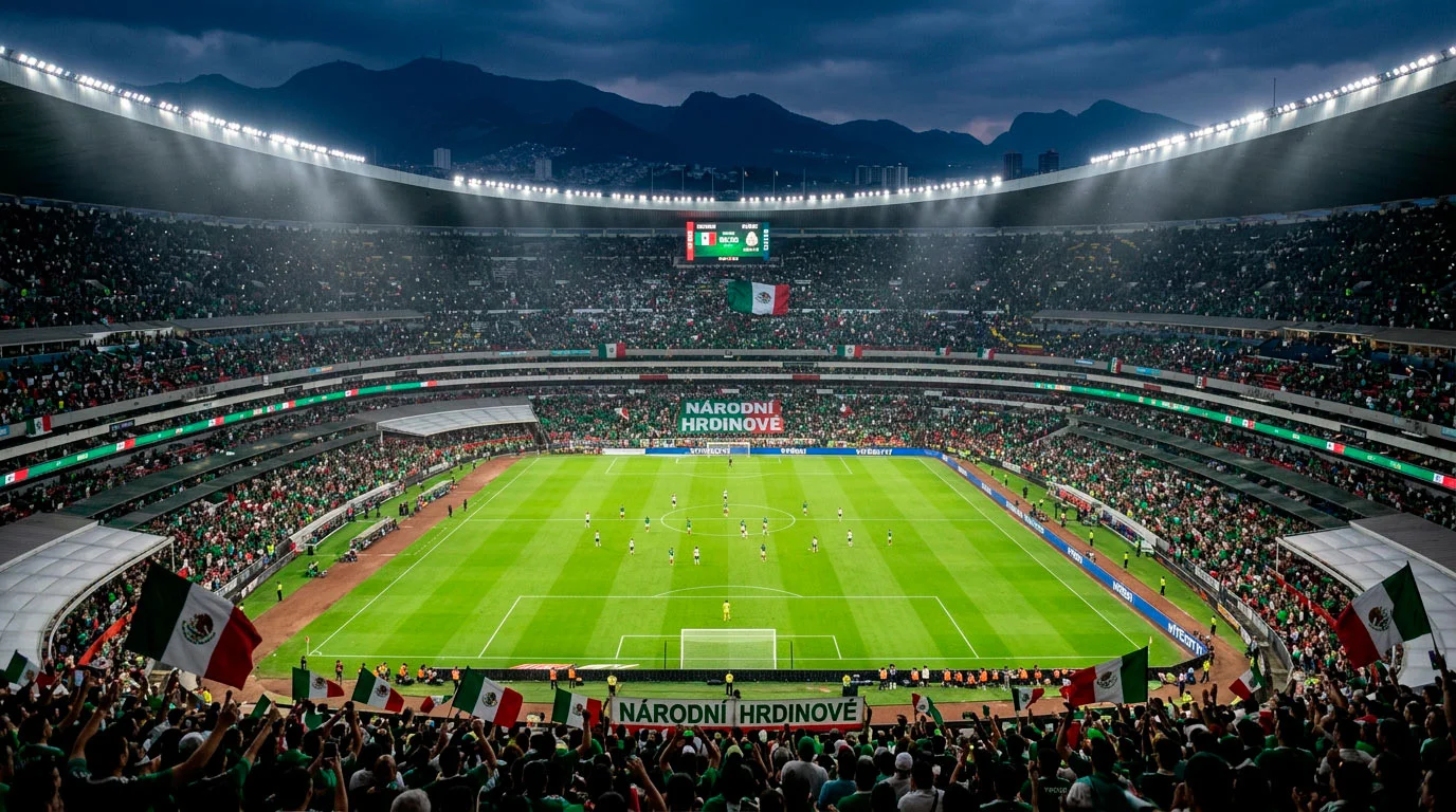 Mexická fotbalová reprezentace El Tri na domácím mistrovství světa 2026
