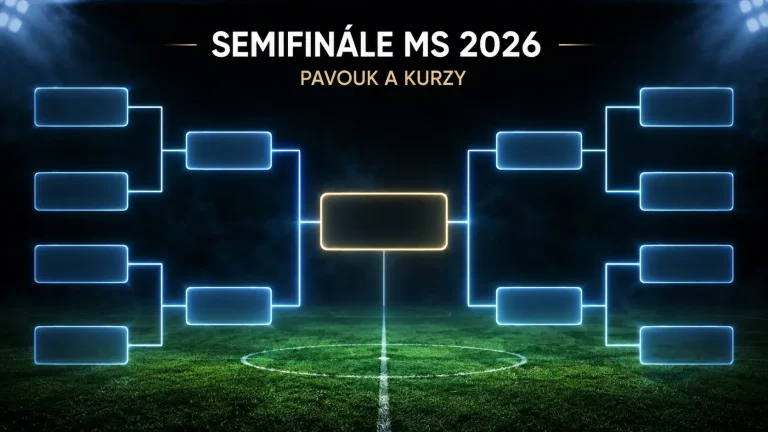 Semifinále MS 2026: pavouk, program a kurzy na vítěze