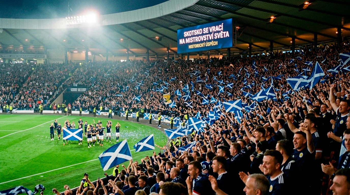 Skotská fotbalová reprezentace Tartan Army na mistrovství světa 2026