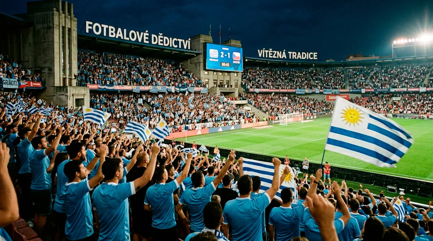 Uruguayská fotbalová reprezentace La Celeste na mistrovství světa 2026
